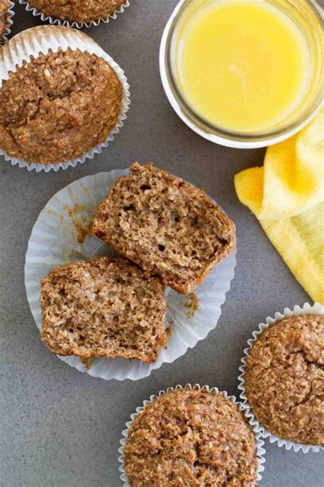 Whole Wheat Bran Muffins - Taste and Tell