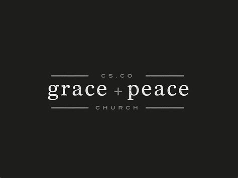 Grace + Peace Church Branding by Alex Eiman on Dribbble