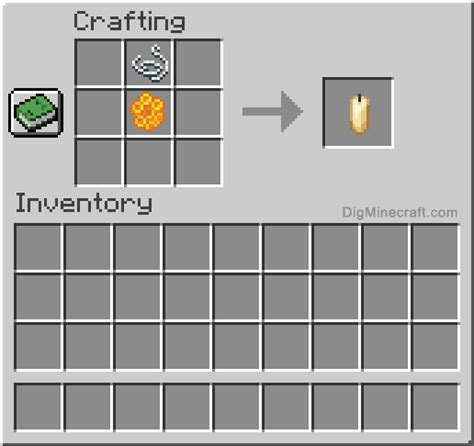 How to make a Candle in Minecraft