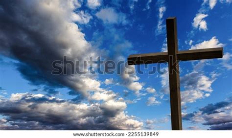 Jesus Christ Cross Easter Resurrection Concept Stock Photo 2255139849 ...