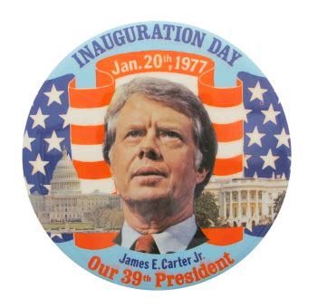 Jimmy Carter Inauguration | Busy Beaver Button Museum