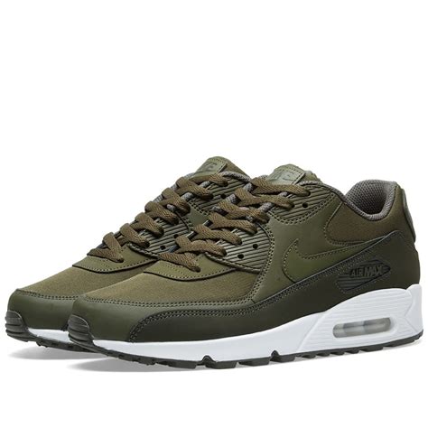 Nike Air Max 90 Essential Sequoia, Cargo Khaki & White | END. (HK)