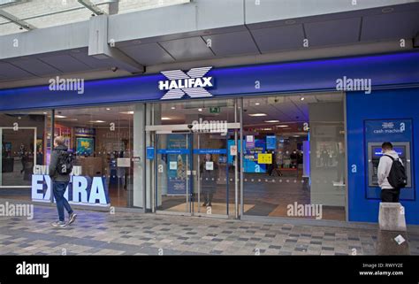 Halifax, British Bank, Glasgow, Scotland, UK Stock Photo - Alamy