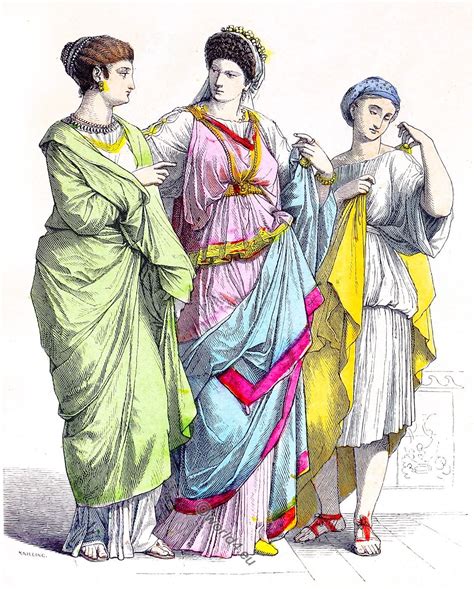 Roman Costume and Fashion History | Römische mode, Römische kleidung, Römisches kleid