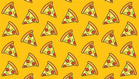 Pizza slice pattern background. vector illustration 4268874 Vector Art ...