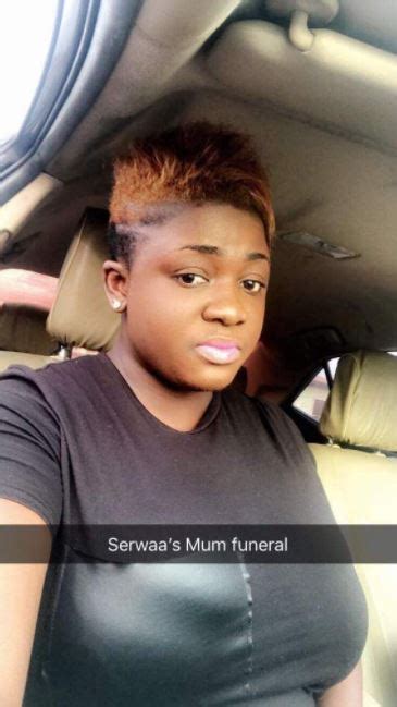 Photos+Video:Maame Serwaa Shed Uncontrollable tears at her mother's one ...