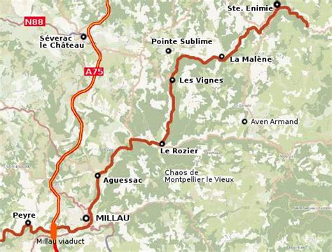 Vous avez cherché gorges du tarn map - Voyages - Cartes