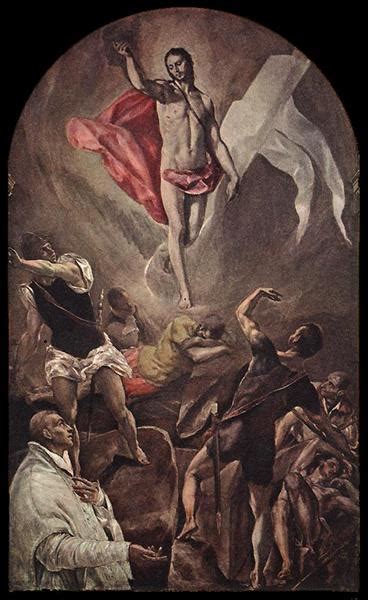 Resurrection, 1579 - El Greco - WikiArt.org