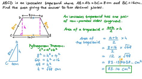 How To Find The Area Of A Trapezoid With One Right Angle at George ...