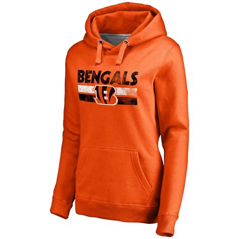 Women's NFL Pro Line by Fanatics Branded Orange Cincinnati Bengals ...