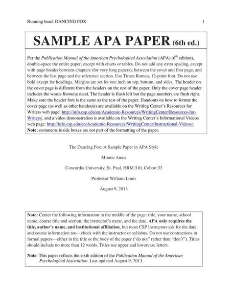 8+ Academic Paper Templates - PDF