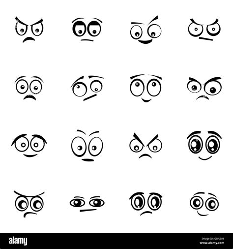 Cartoon Eyes Set Vector Stock Vector Images Alamy | Hot Sex Picture