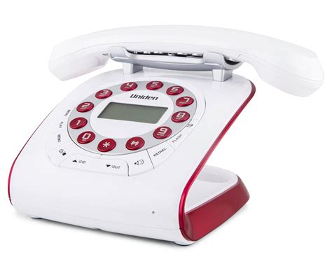 Uniden Retro Style Digital Cordless Phone with Answering Machine ...