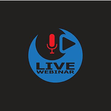 Live Webinar Vector Hd PNG Images, Live Webinar Icon And Symbol Template, Video, Tv, Live PNG ...