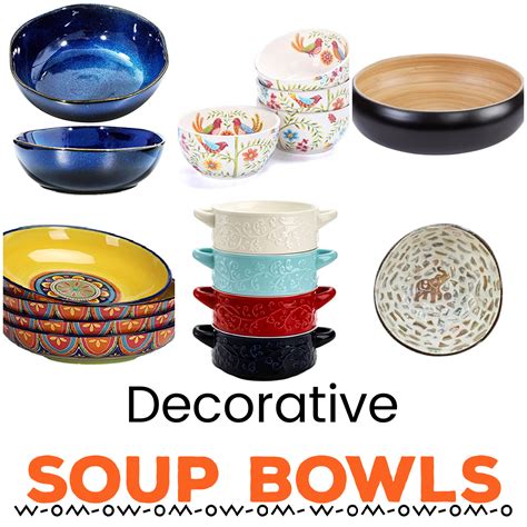 15+ Decorative Soup Bowls - 3 Boys and a Dog