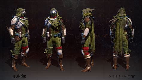 ArtStation - Destiny - The Taken King - Hunter - Foresttracker PVE, Ian ...