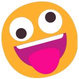 🤪 Zany Face Emoji – Meaning and Pictures – 📕 EmojiGuide