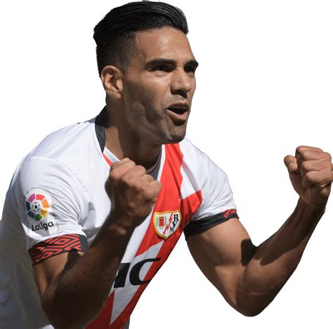 Radamel Falcao Rayo Vallecano football render - FootyRenders