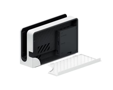 Nintendo Switch OLED Dock Set - White (Refurbished) - MaxGaming.com