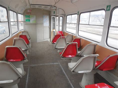 Samara interior tram Tatra T3SU double-door after overhaul… | Flickr