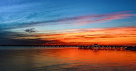 First post, Sunset on Lake Pontchartrain... - Landscape and Nature ...