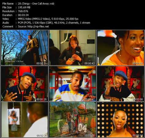 Chingy - One Call Away - Download High-Quality Video(VOB)