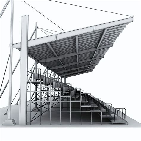 Stadium Seating Tribune Pack | Stadium architecture, Stadium design ...