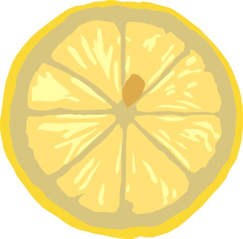 Lemon slice (100740) Free SVG Download / 4 Vector