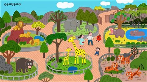 goolygooly illustration | Zoo drawing, Picture books illustration, Zoo project