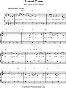 "Almost There" from 'The Princess and the Frog' Sheet Music (Easy Piano ...