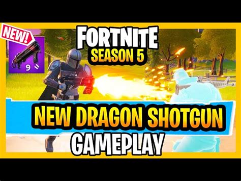 Fortnite Chapter 2 - Season 5: Dragon's Breath Shotgun stats & location