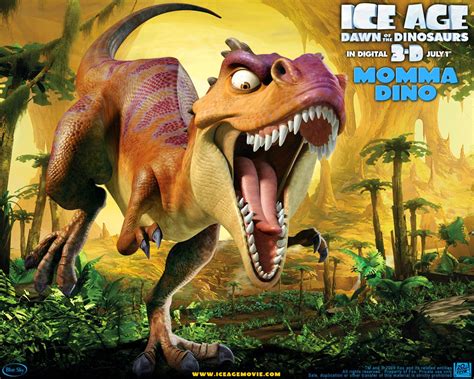 Animated Film Reviews: Ice Age: Dawn of the Dinosaurs (2009) - Ice Age Gets Hot!