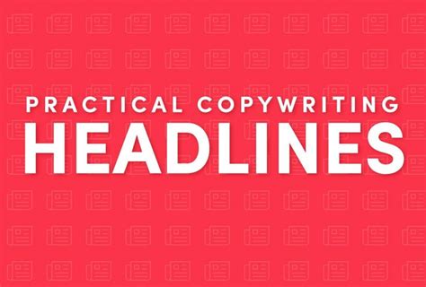 Practical Copywriting: Creating a headline that clicks | Skillshare ...