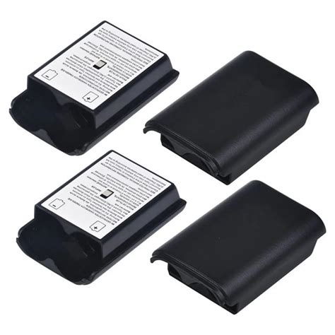 100/50PCS Rechargeable Battery Back Cover Case Shell Pack For Xbox 360 ...