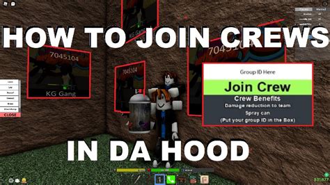 Da hood crew ids