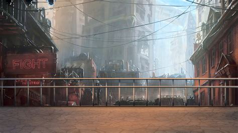 ArtStation - Fighting Game Background