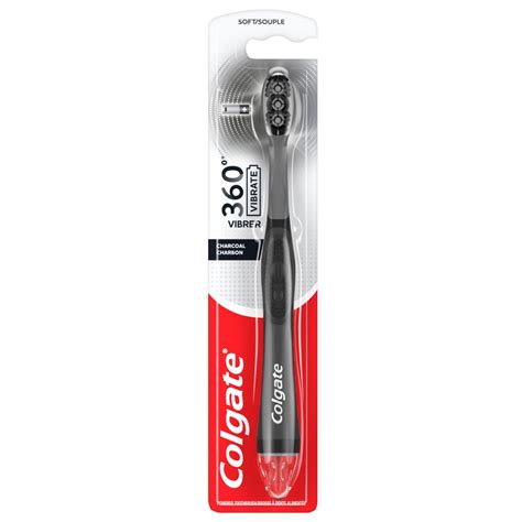 Colgate 360 Vibrate Charcoal Toothbrush | Colgate®