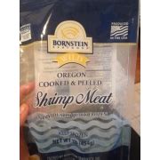 Bornstein Sea Food Oregon Cooked & Peeled Shrimp Meat: Calories ...