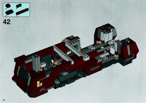 LEGO 7662 Trade Federation MTT Instructions, Star Wars - Episode I