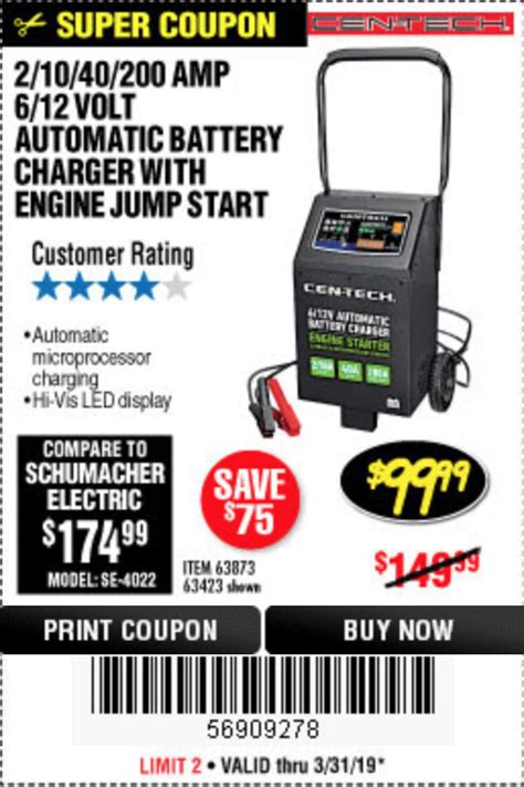 Harbor Freight Battery Charger Coupon 2024 - Marta Shawnee