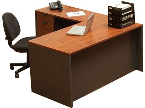 School Office L-Shaped Desk - Left CSO-204EL, Office Desks