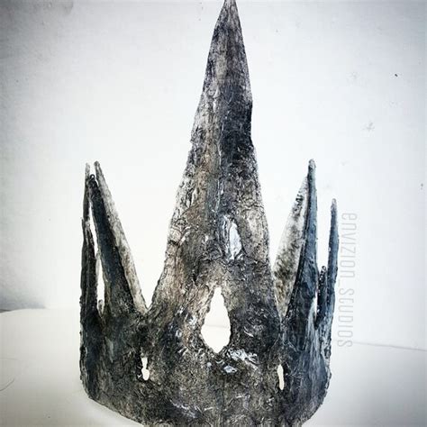 Elaborate Ice King Crown by EnvizionStudios on Etsy