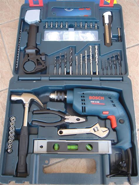 Bosch GSB 500W 10mm Impact Drill Set + Extra 100pcs Accessory – MY ...