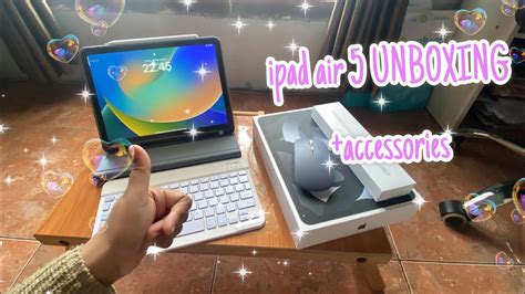 ipad air 5 Unboxing + accessories - YouTube