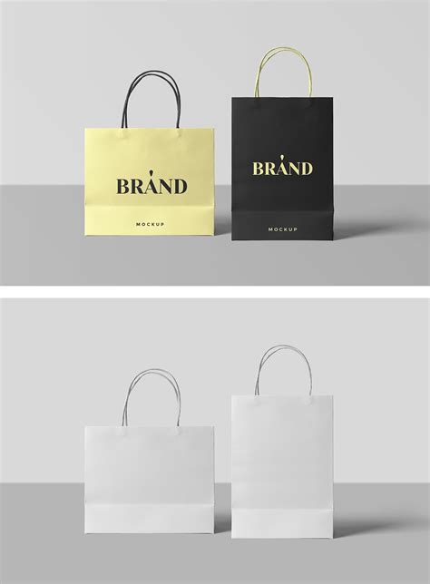 Shopping bag mockup