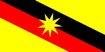 Free Vector Logo: Sarawak Flag eps