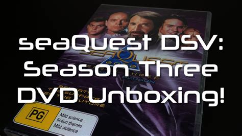 seaQuest DSV: Season 3 DVD Unboxing - YouTube