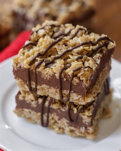 No Bake Chocolate Oat Bars | Lil' Luna