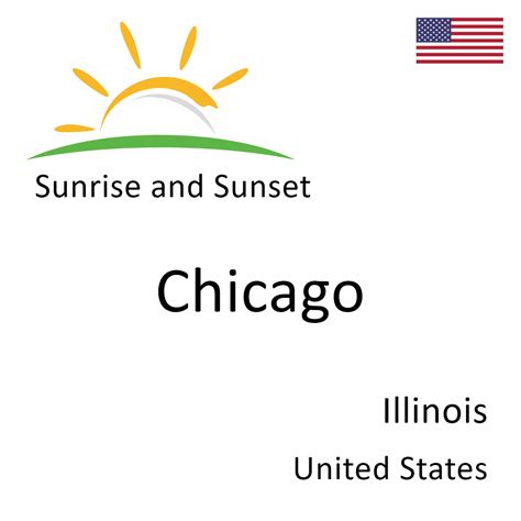 Sunrise and Sunset Times in Chicago, Illinois, United States