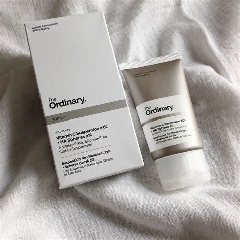 Review serum vitamin C The Ordinary Vitamin C Suspension 23% + HA Spheres 2%: Dưỡng trắng da ...